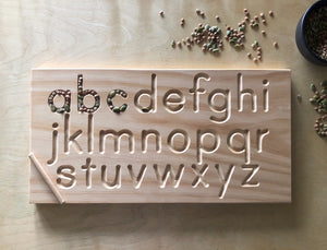 English Alphabet Tracing Board